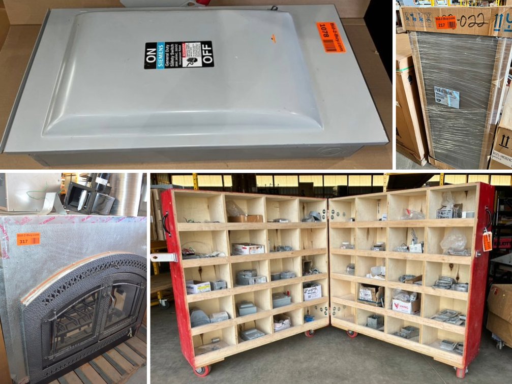 Surplus HVAC & Electrical Inventory to Ongoing Operations (137913)