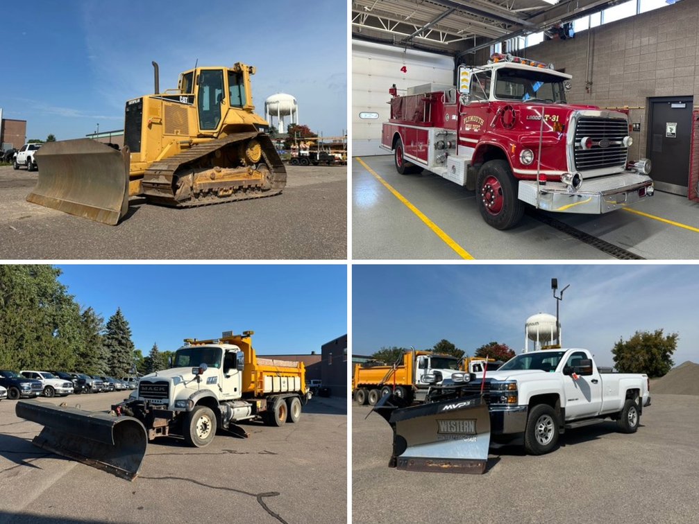City of Plymouth Surplus Equipment and Vehicles (148756)