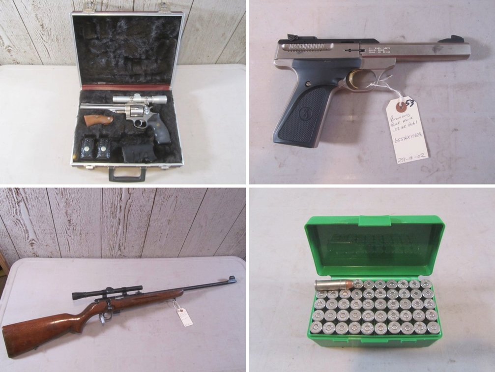Wosika Personal Collection of Firearms, Ammunition and Accessories: Pequot Lakes, MN (149560)