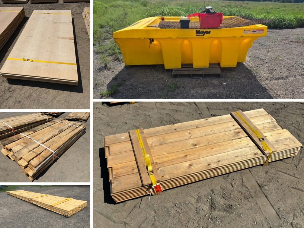 Surplus Lumber: Tongue & Groove, Kiln Dried, and Sheet Goods (144430)