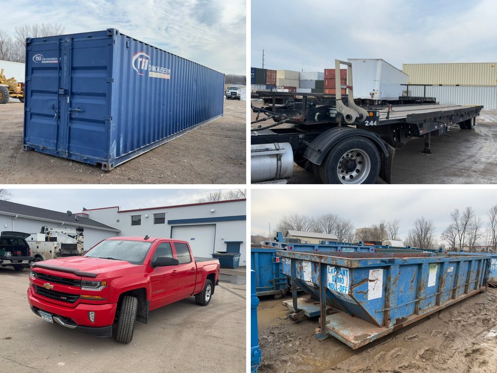 Transportation & Storage Auction: Vehicles, Trailers, Sea Containers & Roll-Offs (157192)