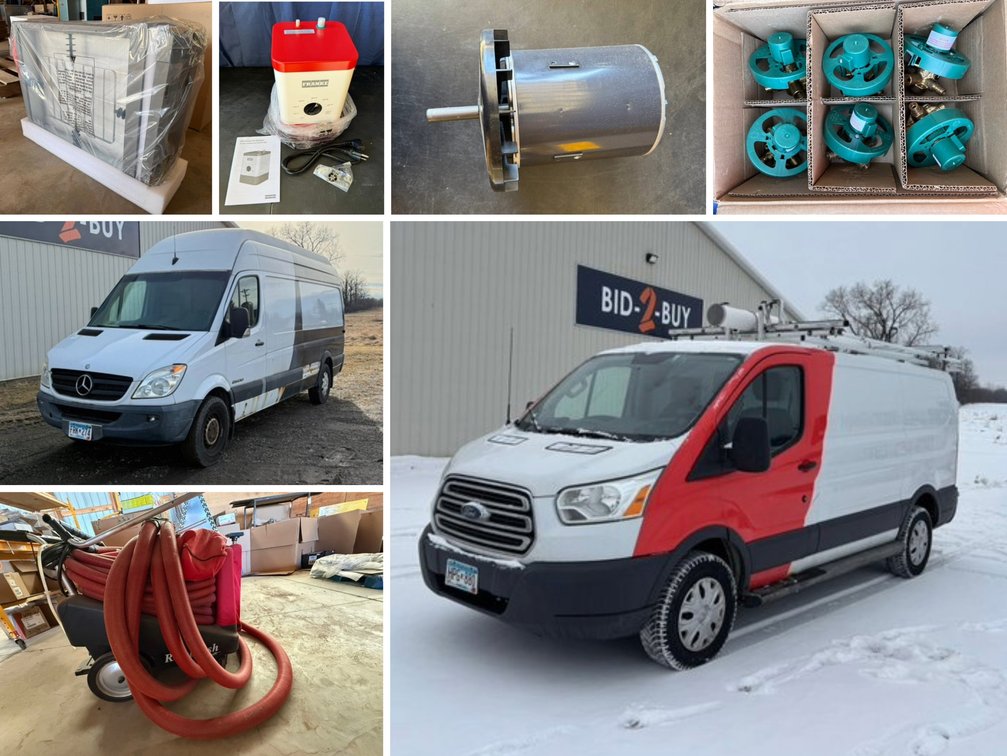 HVAC Contractor Surplus Equipment & Inventory for Ongoing Operations (159177)