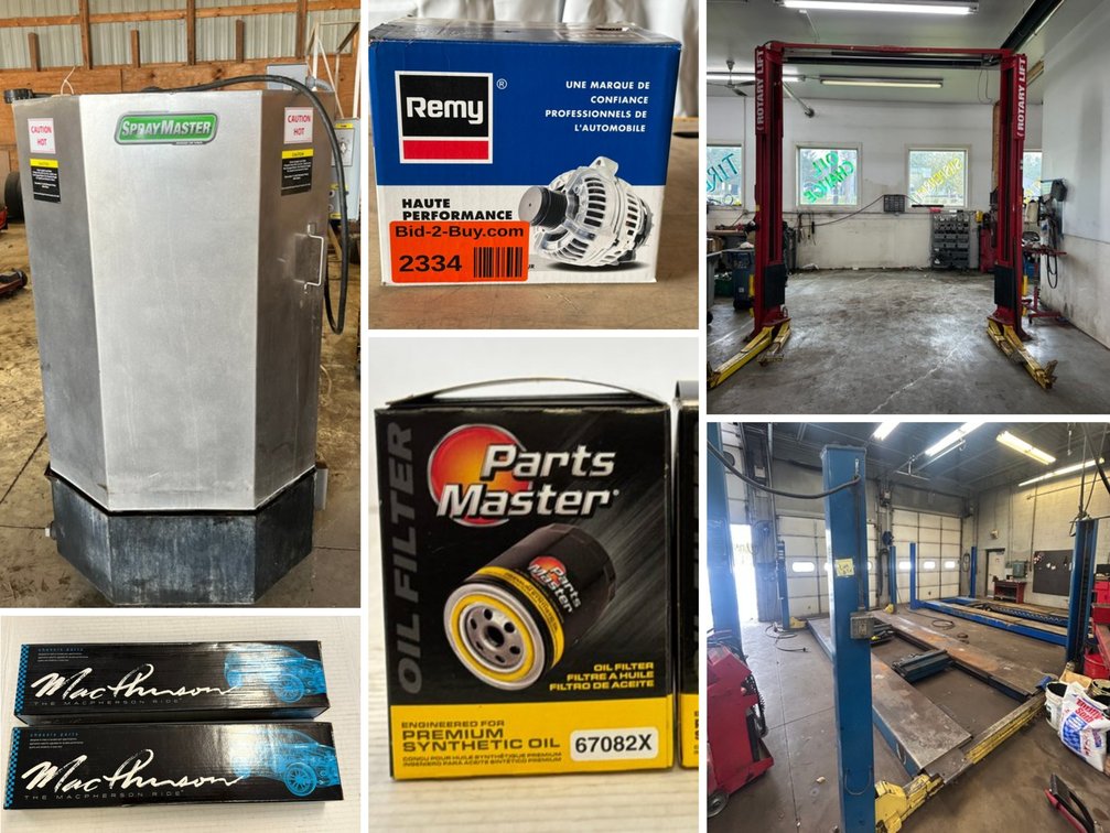 Multi-Party Automotive Equipment & Inventory Surplus (158914)