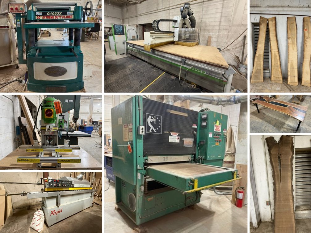 Complete Woodworking Shop Liquidation Auction (158402)