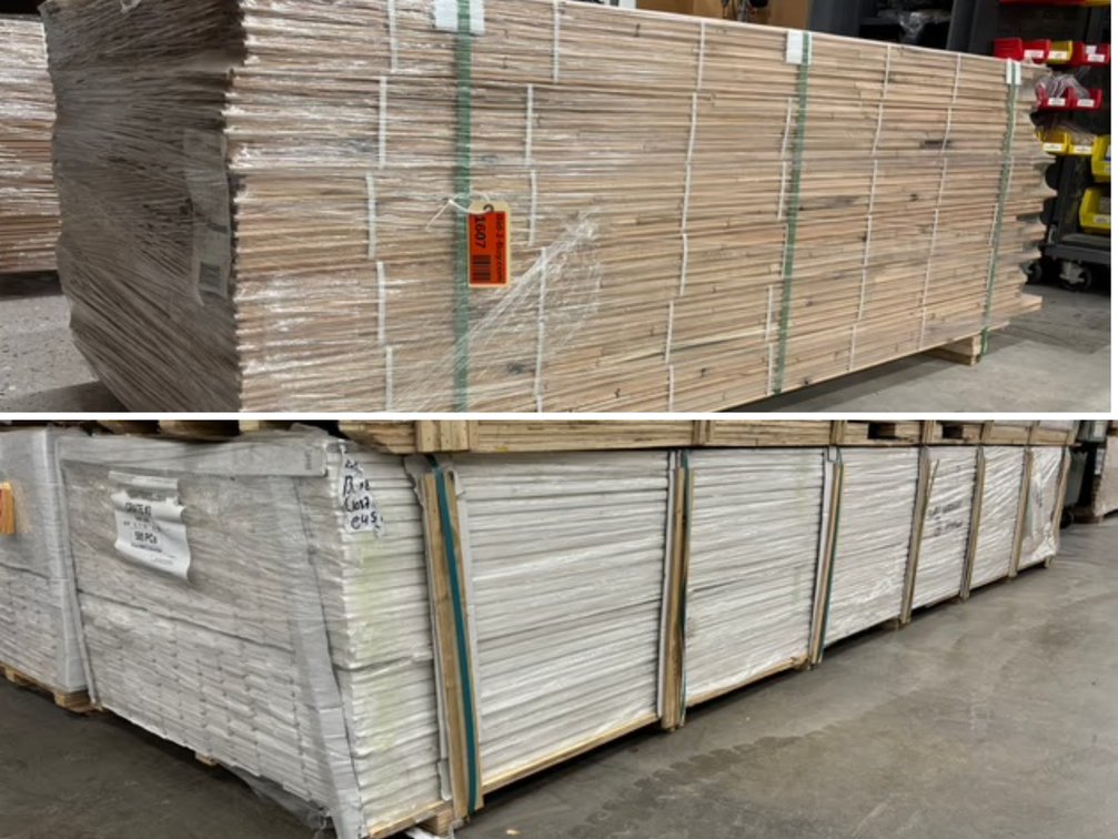 Surplus Hardwood Flooring & Primed Trim Boards: #2 (162780)