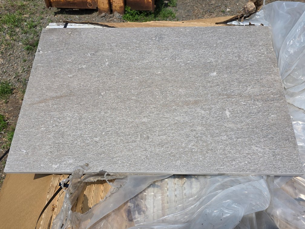 Building Materials Surplus: New Porcelain Tile, Patio Pavers & Shingles, Assorted Lumber (163248)