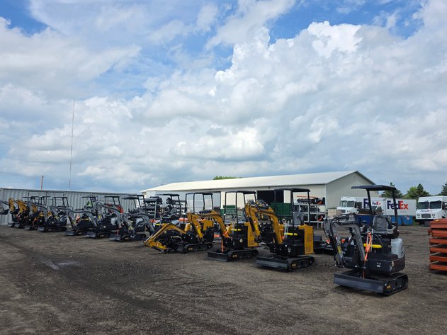 Image for Brand New Mini Excavators (14), Mini Skids (6), Sea Containers (2) & Attachments (163170)