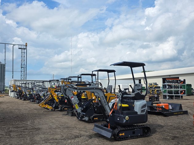 Image for Brand New Mini Excavators (14), Mini Skids (6), Sea Containers (2) & Attachments (163170)