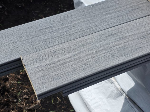 Image for Slotted Composite Deck Boards: 12' & 16' (160171)