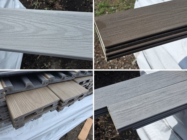 Image for Slotted Composite Deck Boards: 12' & 16' (160171)