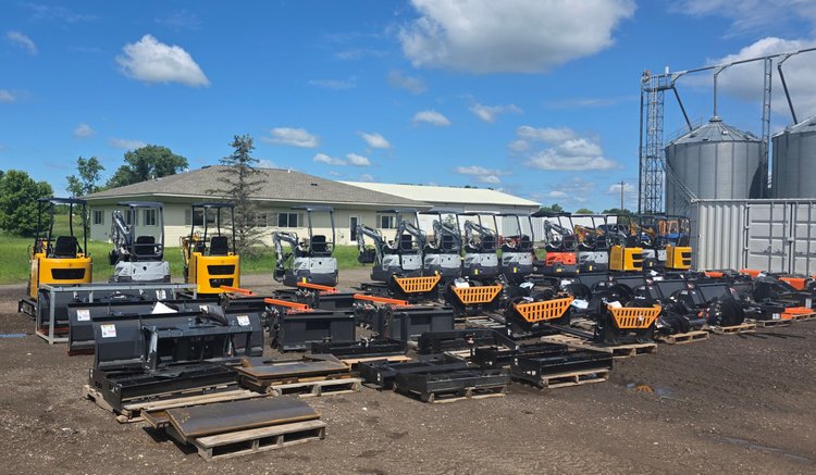 Image for Brand New Mini Excavators (14), Mini Skids (6), Sea Containers (2) & Attachments (163170)