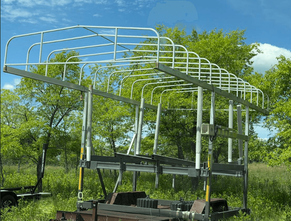 Flow Boat Lift with 24' Canopy