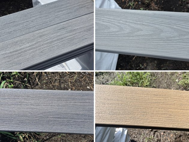Image for Solid & Slotted Composite Deck Boards: 12' & 16'