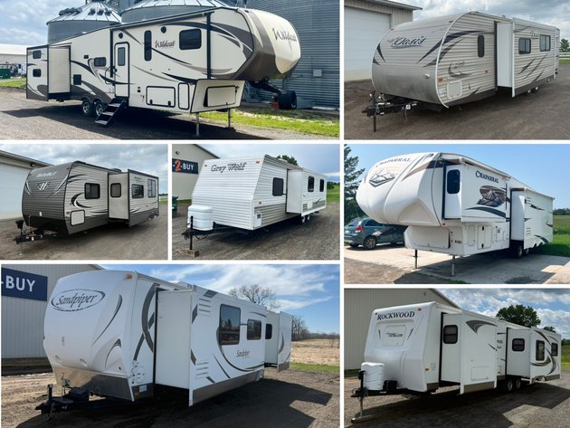 Image for (14) Campers: 5th Wheels & Travel Trailers