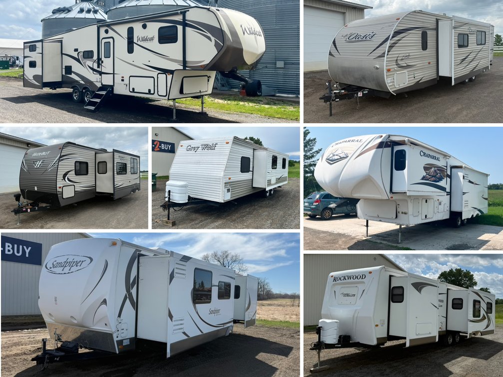 (14) Campers: 5th Wheels & Travel Trailers (164893)