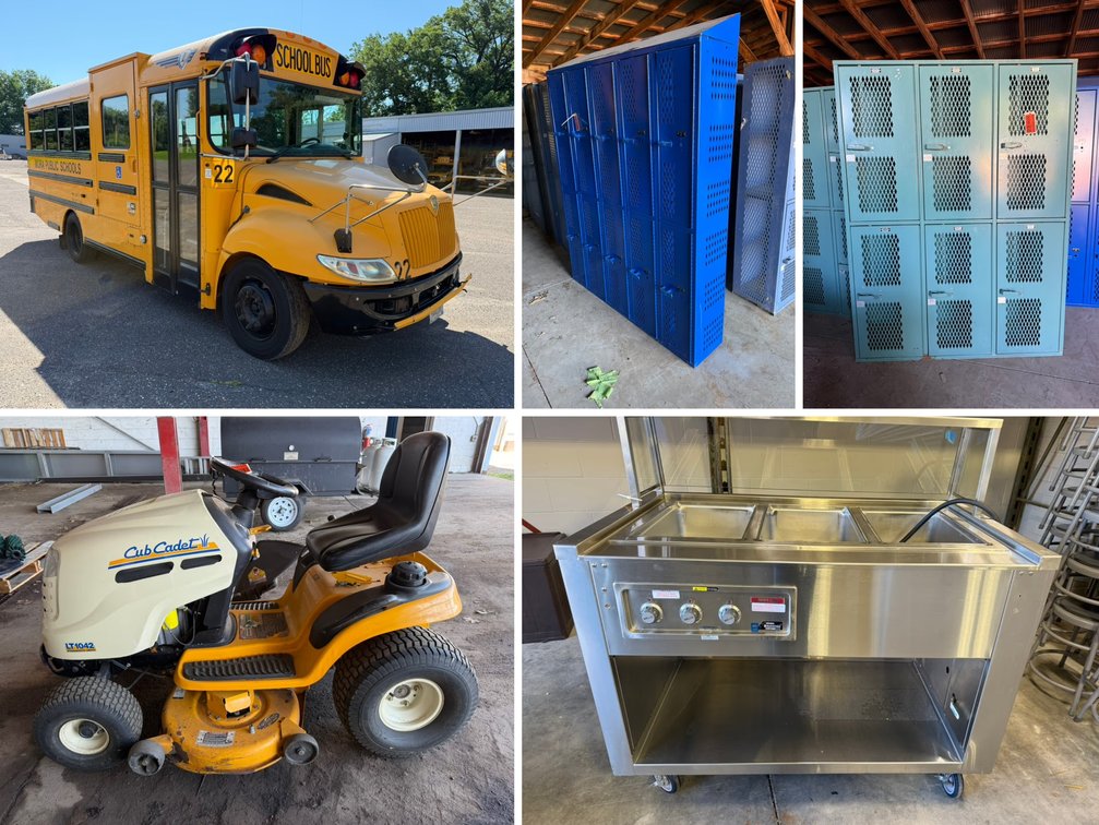 Mora School Surplus: Lockers, Kitchen Equipment & More (165828)
