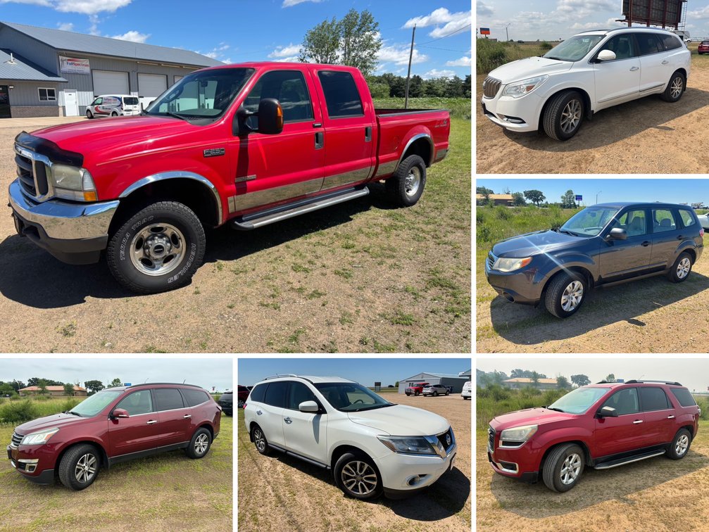 SUV & Truck Auction: Ford F-250, Chevrolet, GMC, Nissan, Jeep & More