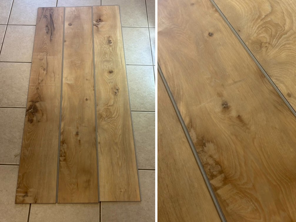11,700 Sq Ft of Rigid Core Vinyl Waterproof Flooring