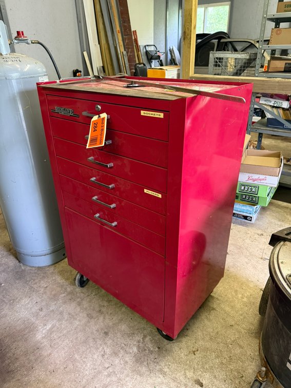 Brook Park Moving Auction: John Deere Mower, Tools, Furniture, Household