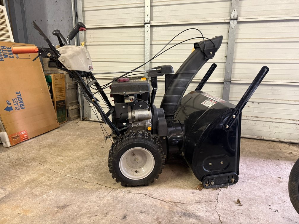 Brook Park Moving Auction: John Deere Mower, Tools, Furniture, Household
