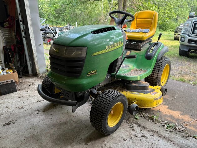 Image for Brook Park Moving Auction: John Deere Mower, Tools, Furniture, Household