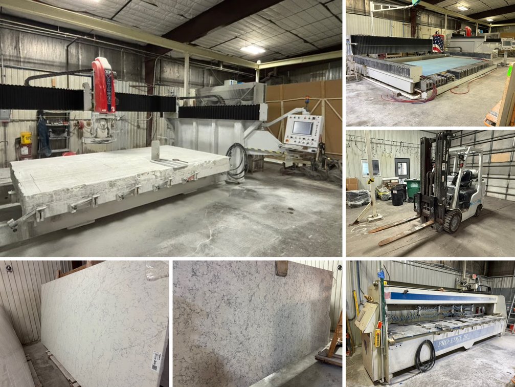 Complete Granite Fabrication Shop Liquidation (157184)