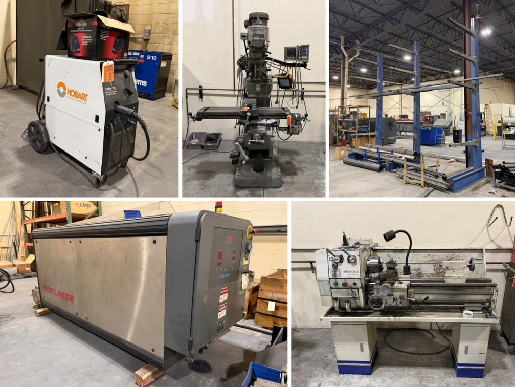 Tube Laser Fabrication Shop Liquidation (160553)