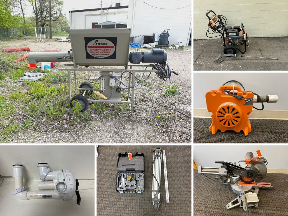 General Contractor Equipment, Pool Cleaning Equipment & Accessories (162167)