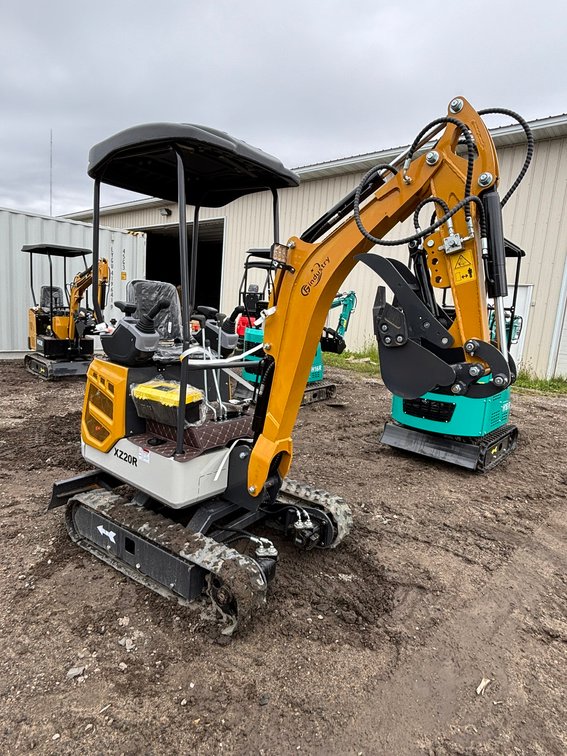 Brand New Equipment & Attachments: (16) Mini Excavators & (2) Mini Skid Loaders