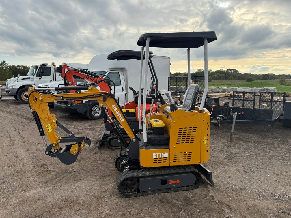 200+ Brand New Equipment & Attachments: (23) Mini Excavators, (5) Mini Skid Loaders