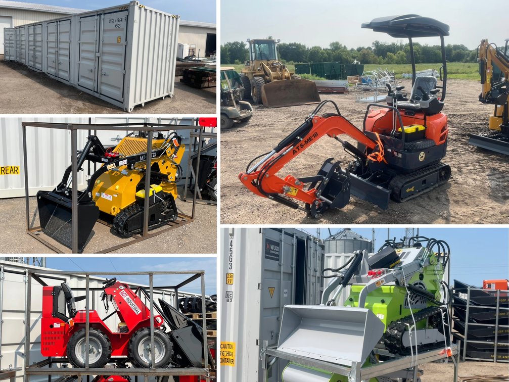 Brand New Equipment & Attachments: Wheel Loaders, Mini Skid Loaders, Mini Excavators (167487)
