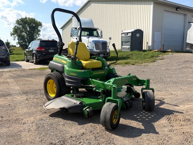 Image for 1966 Ford Mustang & John Deere Z840A  Z-Trak Commercial Lawn Mower