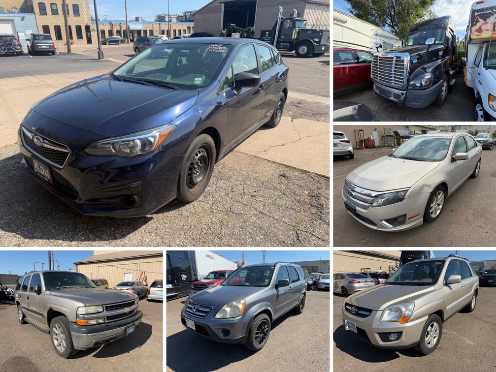 Impound Auction #18 in St. Paul, MN