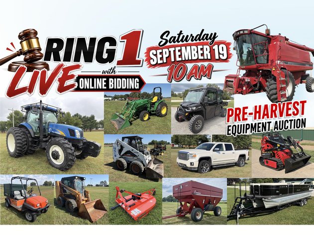 Ring 1 - Pre-Harvest Equipment Auction