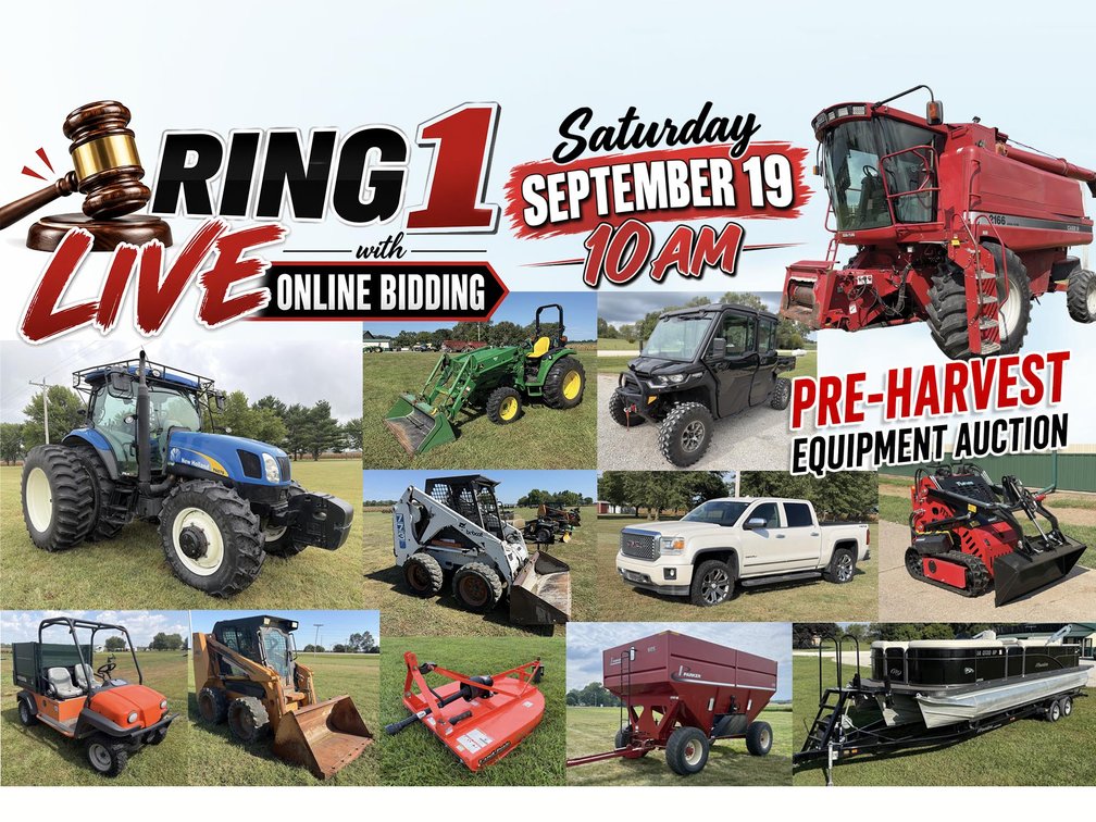 Image for Ring 1 - Pre-Harvest Equipment Auction