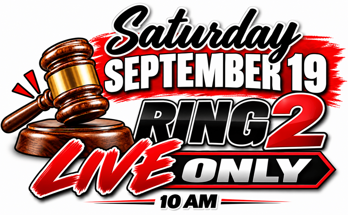 Image for Ring 2 - Pre-Harvest Equipment Auction LIVE ONLY