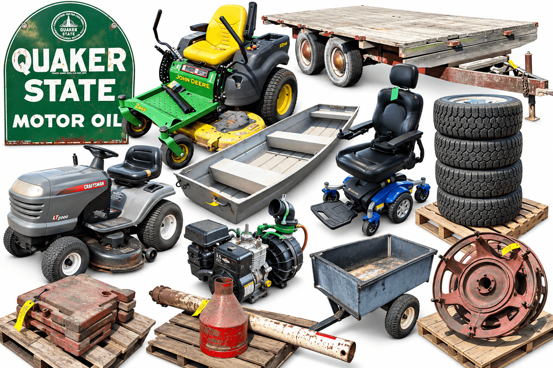 Image for Ring 2 - Pre-Harvest Equipment Auction LIVE ONLY