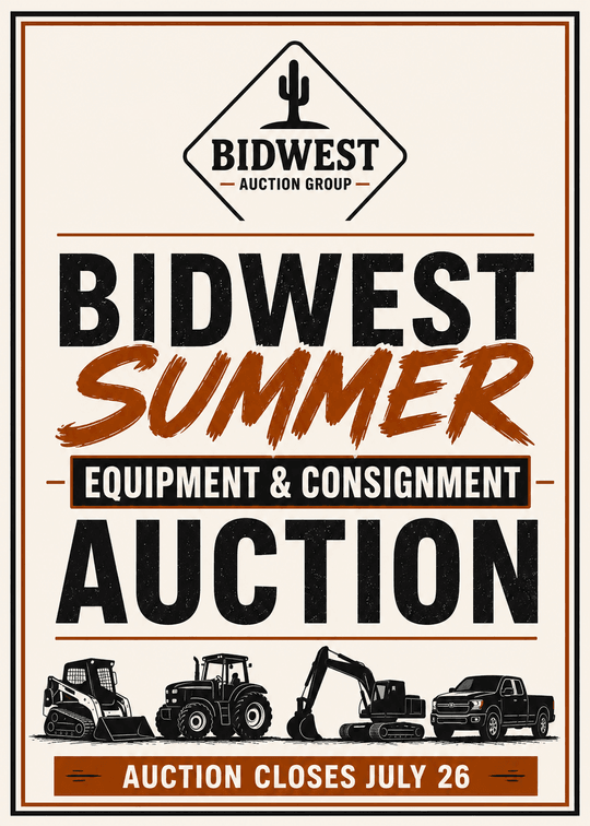 Image for Bidwest Summer Equipment & Consignment Auction