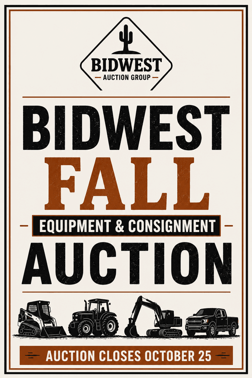 Image for Bidwest Fall Equipment & Consignment Auction