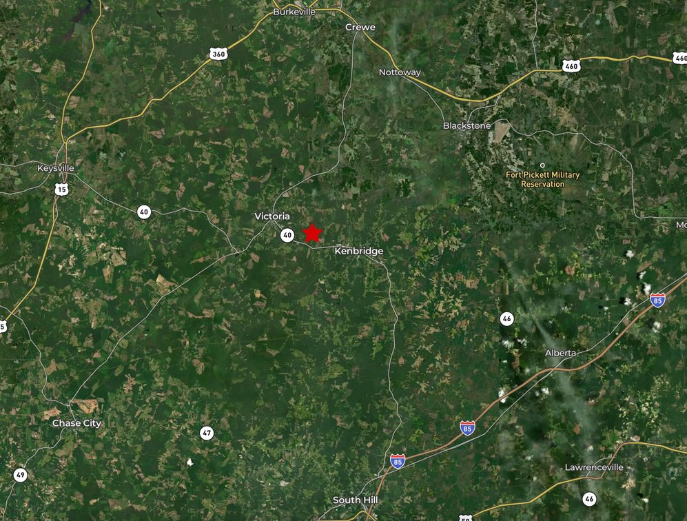 Image for 3 BR/1.5 BA Home & Mobile Home on 12.03 +/- Acres in Lunenburg County, VA--ONLINE ONLY BIDDING!!
