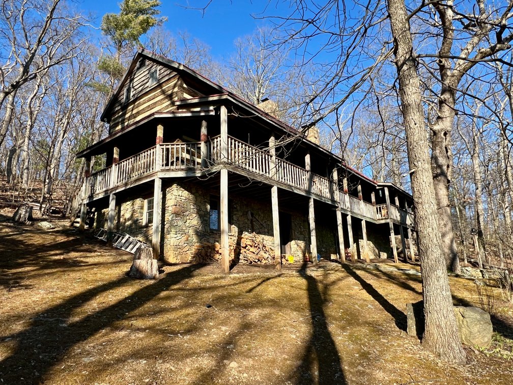 Image for 4 BR/1.5 BA Period Correct Relocated 1850's Log Cabin on 10 +/- Acres w/Amazing Mountain Views in Greene County, VA--ONLINE ONLY BIDDING!!
