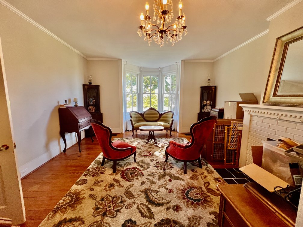 Image for 4 BR/4 BA Victorian/Queen Anne Style Farm House:  Detached Garages/Shops w/Apartment, Pond & Pool on 10.5 +/- Acres in Fauquier County, VA