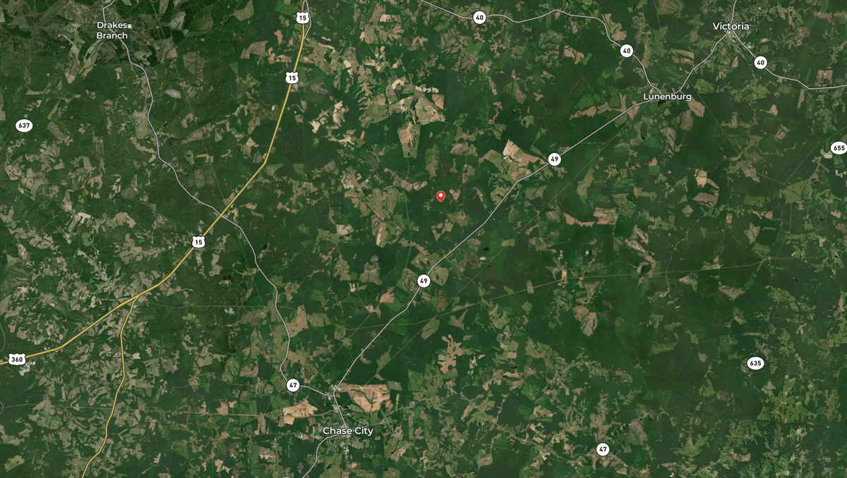 Image for 102 +/- Acre Timber Tract w/Large Amount of Frontage on 2 Roads--Lunenburg County, VA