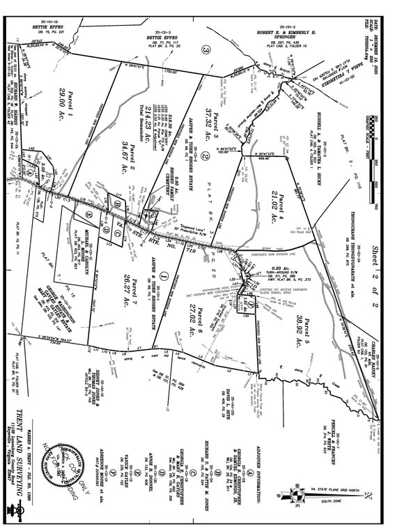 Image for 7 Estate Building Lots w/Perk Sites & VDOT Approved Entrances--Lunenburg County, VA