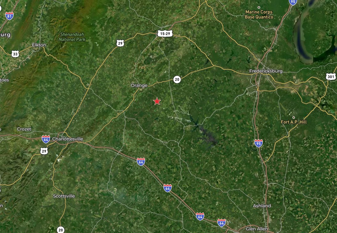 Image for 3 BR/2 BA Single Level Home w/Several Outbuildings on 24.7 +/- Acres in Orange County, VA