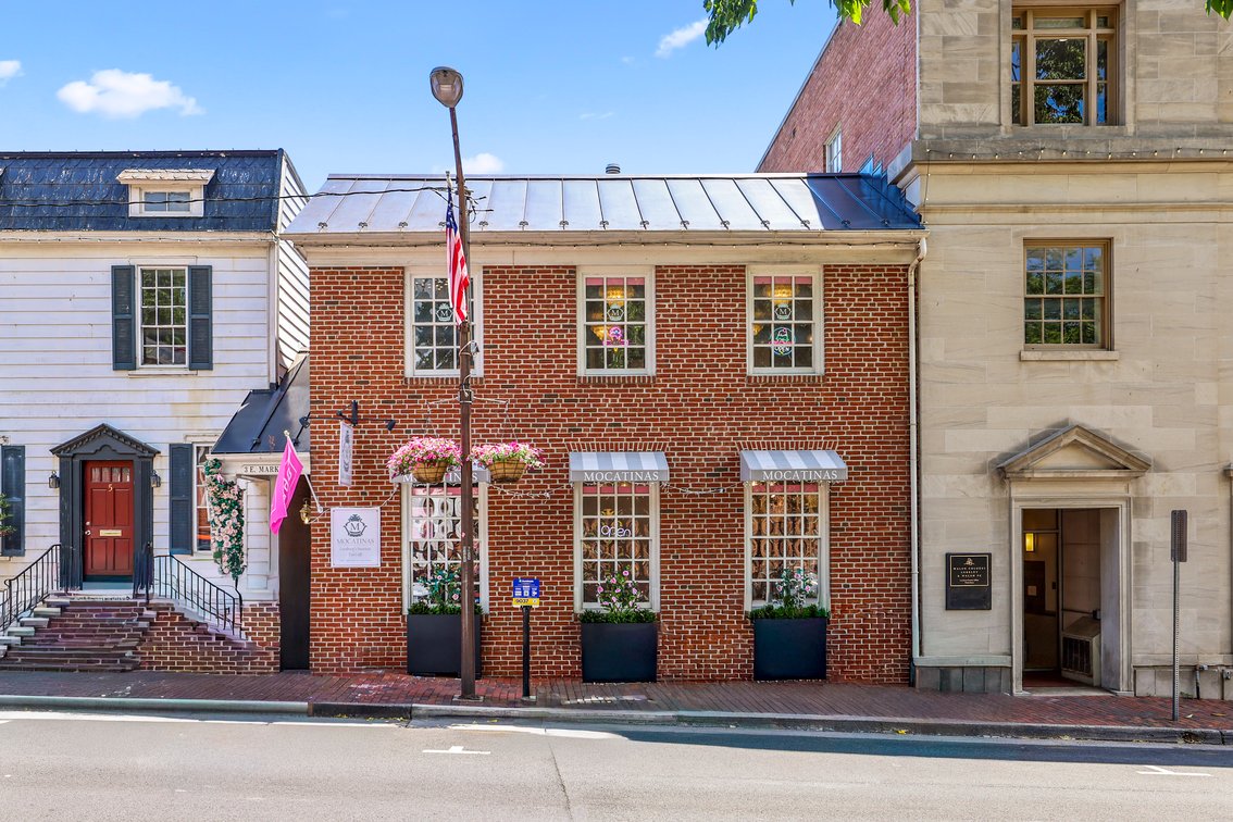 Image for Rare Downtown Leesburg, VA Opportunity! 3 Attached Buildings with 13 Parking Spaces on E. Market St. Across from the Historic Courthouse — Selling as a Single Offering!!