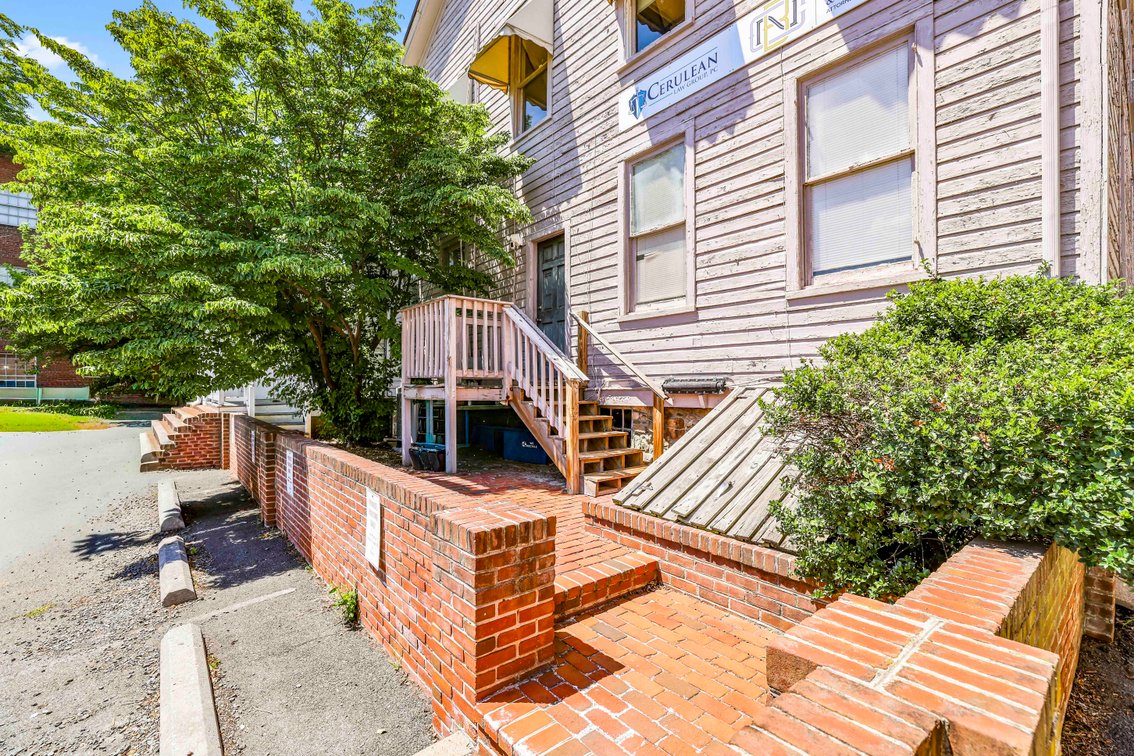 Image for Rare Downtown Leesburg, VA Opportunity! 3 Attached Buildings with 13 Parking Spaces on E. Market St. Across from the Historic Courthouse — Selling as a Single Offering!!