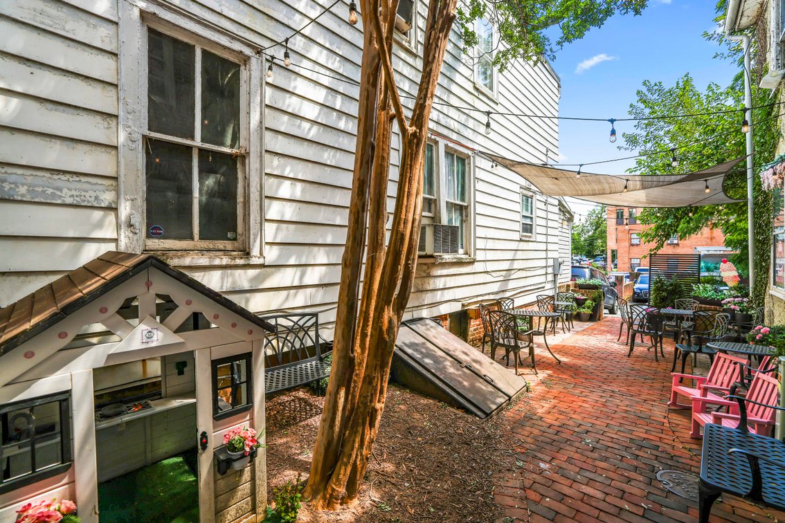 Image for Rare Downtown Leesburg, VA Opportunity! 3 Attached Buildings with 13 Parking Spaces on E. Market St. Across from the Historic Courthouse — Selling as a Single Offering!!