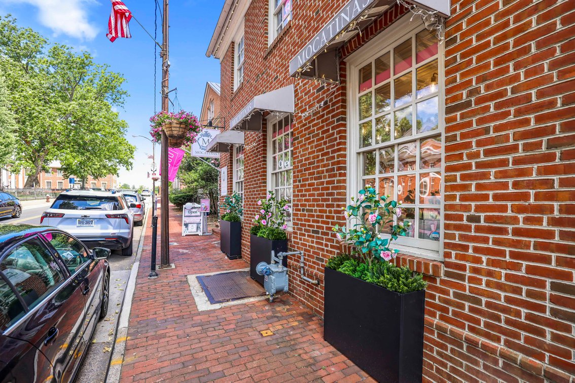 Image for Rare Downtown Leesburg, VA Opportunity! 3 Attached Buildings with 13 Parking Spaces on E. Market St. Across from the Historic Courthouse — Selling as a Single Offering!!