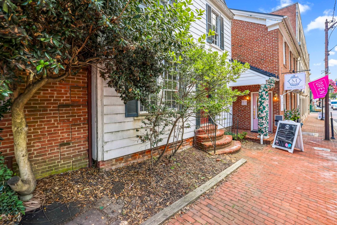 Image for Rare Downtown Leesburg, VA Opportunity! 3 Attached Buildings with 13 Parking Spaces on E. Market St. Across from the Historic Courthouse — Selling as a Single Offering!!